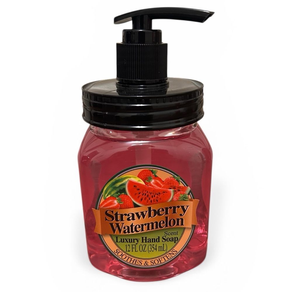 Strawberry Watermelon Luxury Hand Soap - Picture 3 of 3